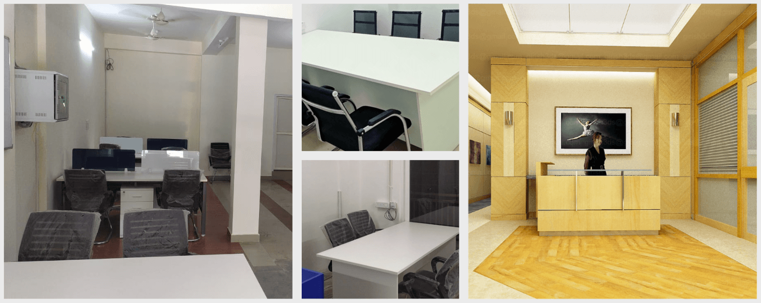 Premium office lobby