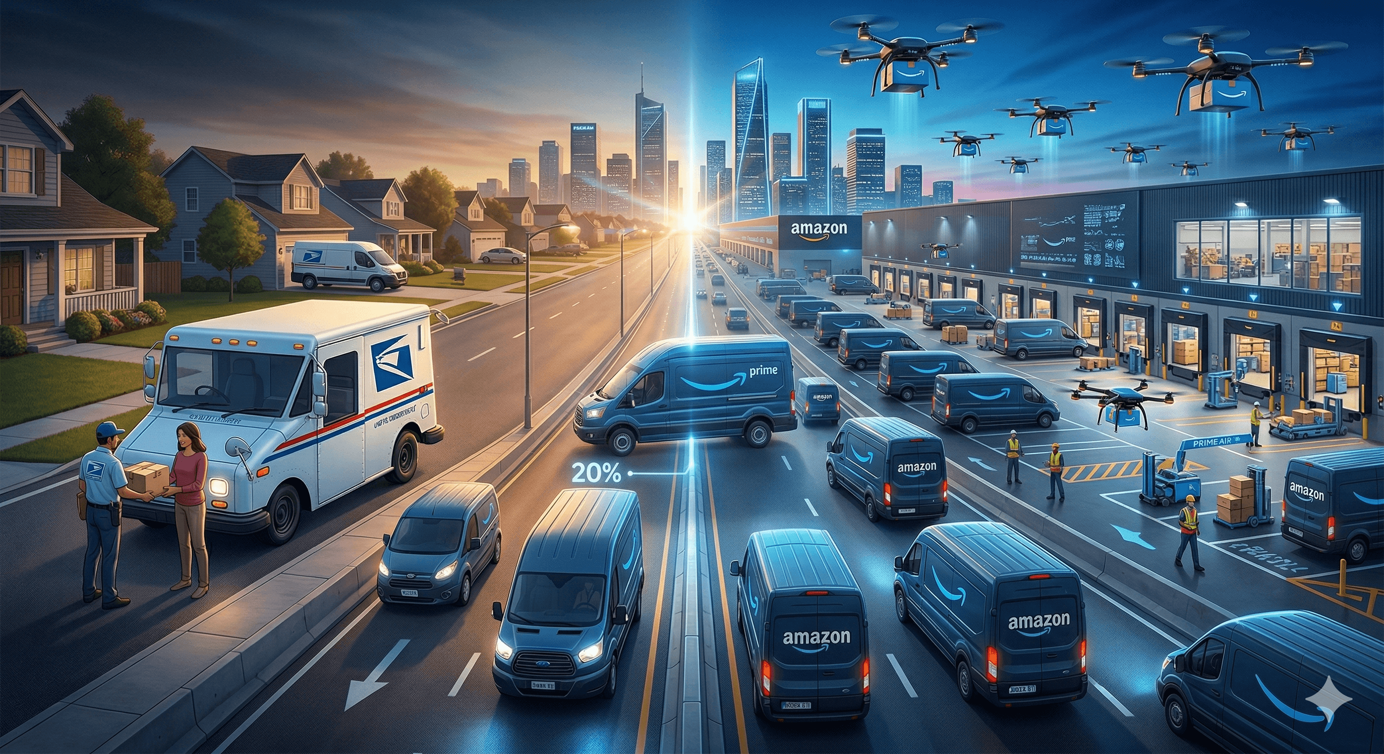 The Silent Shift in Deliveries: How Amazon Is Taking Control